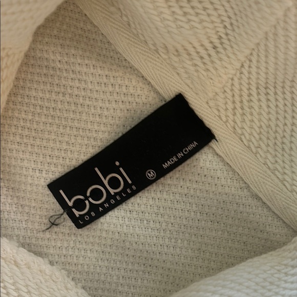 bobi Cream Cowl Neck Sweater - Picture 2 of 2
